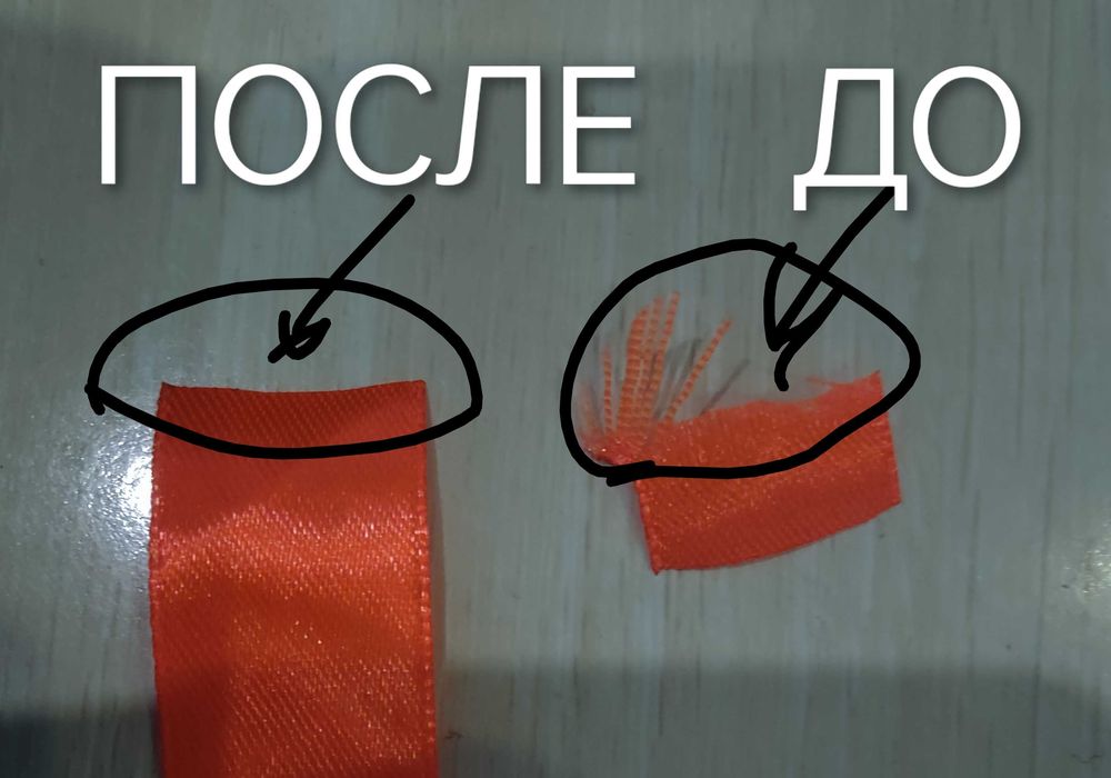 Горячий нож для резки ткани