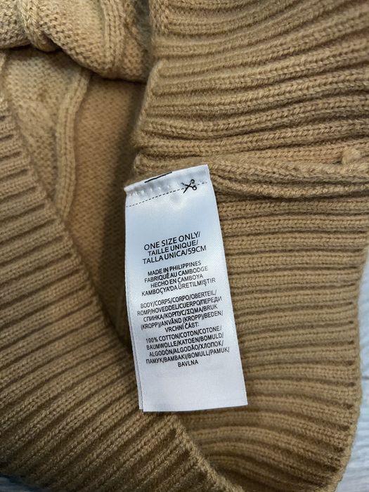 Pulover Ralph Lauren tricotat cu zipper, culoare Camel / Maro