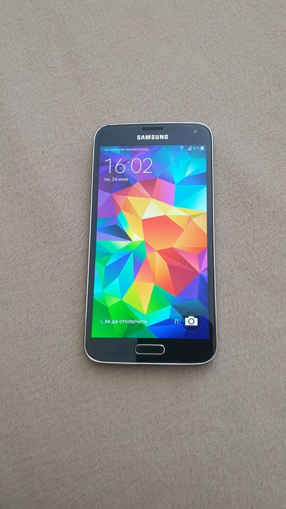 НОВА ЦЕНА!Samsung Galaxy S5 (SM-G900) 16GB, черен цвят