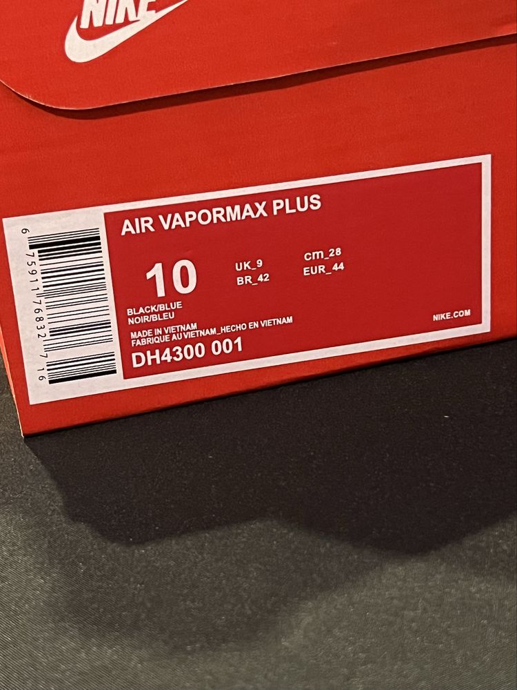 Nike Air VaporMax Plus “Black/Blue” *в разпродажба*
