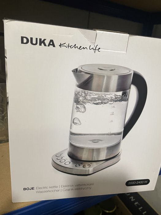 Електрическа кана с регулиране на температурата DUKA BOJE 1,7л.