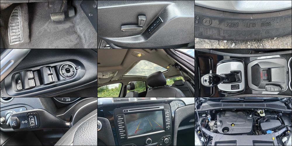 Ford S-Max, 163cp, 7 locuri, Piele, Lane/Side Assist,Keyless,Panoramic