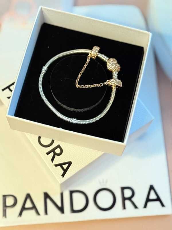 Bratara Pandora + lant siguranta