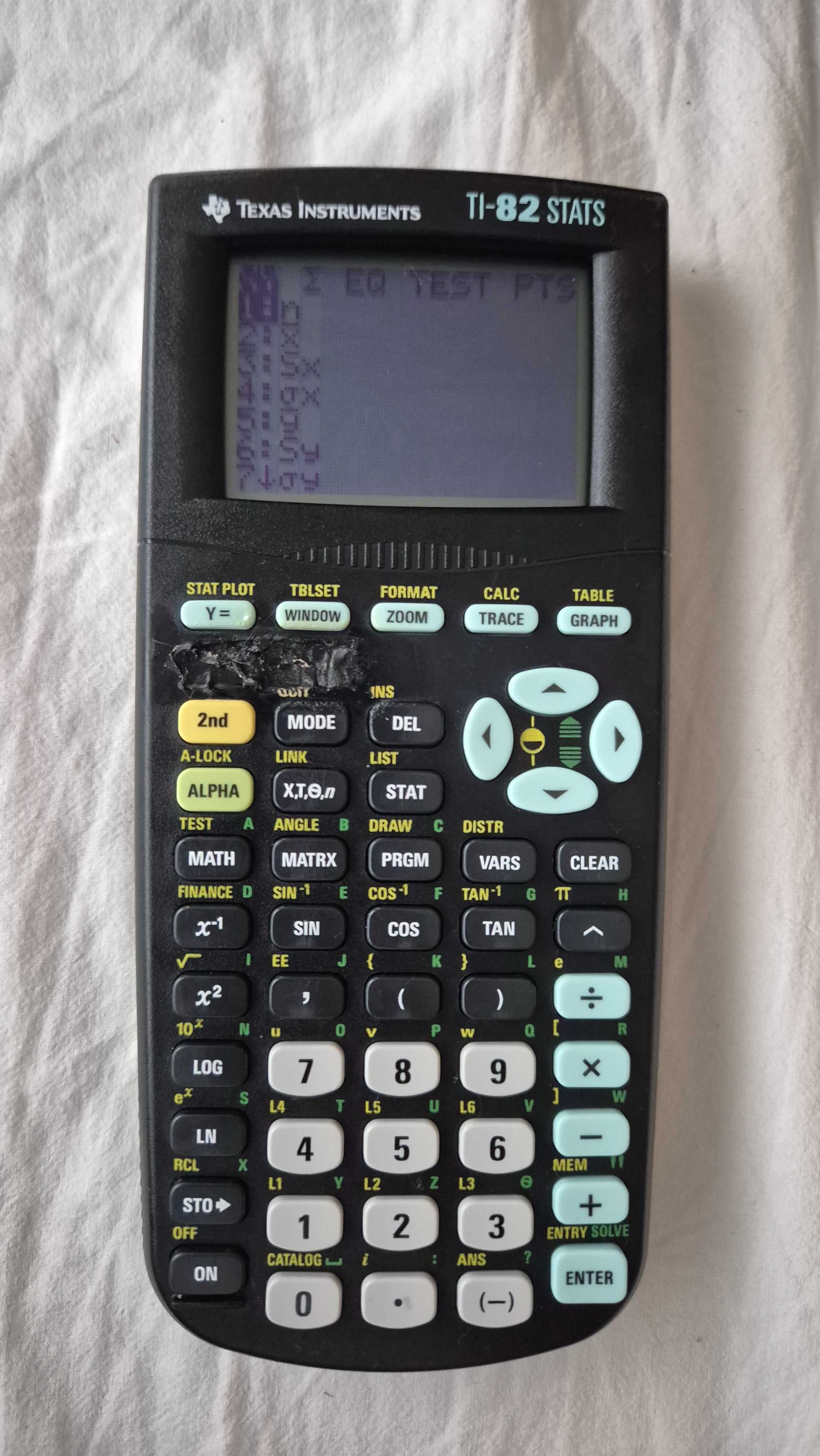 Калкулатор Texas Instruments GRAFIC TI-82 STATS