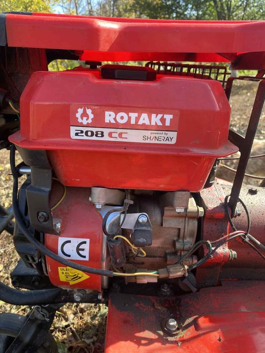 Rotakt motocultor cu remorcă