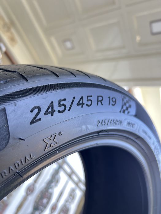 Michelin balon sotiladi 245/45/19