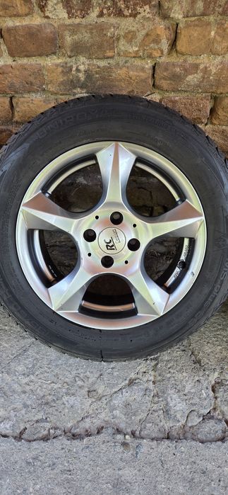 RS DESING джанти със зимни гуми 195/60/15 6,5Jх15 ЕТ38 4x100 цо 63,4