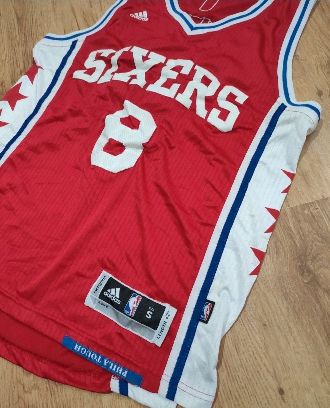 Maiou Adidas NBA Philadelphia 76ers mărimea S