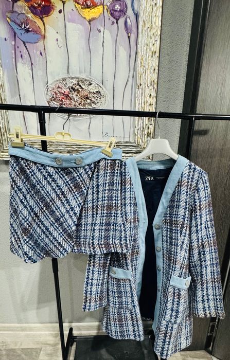Комплект сако и пола Zara