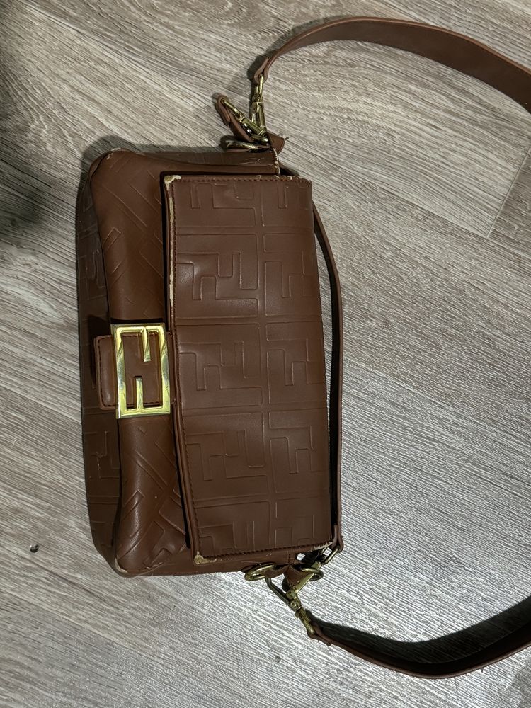 Сумка Fendi оригал натуральная кожа