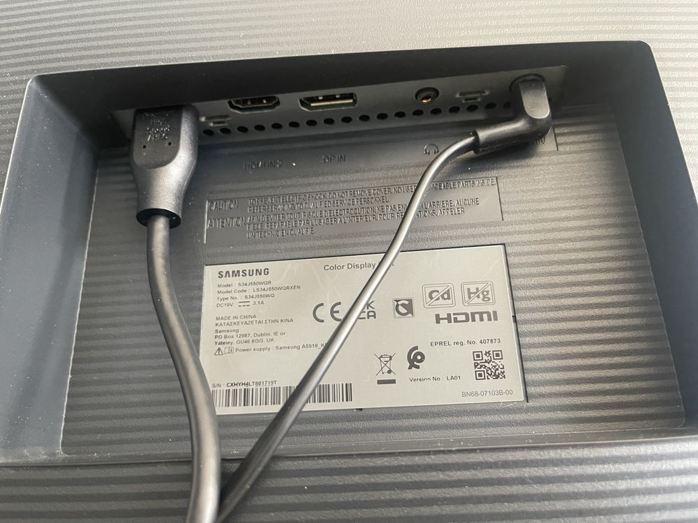 Монитор 34” Samsung Ultra WQHD