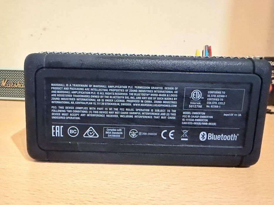 Колонка Marshall Emberton 1