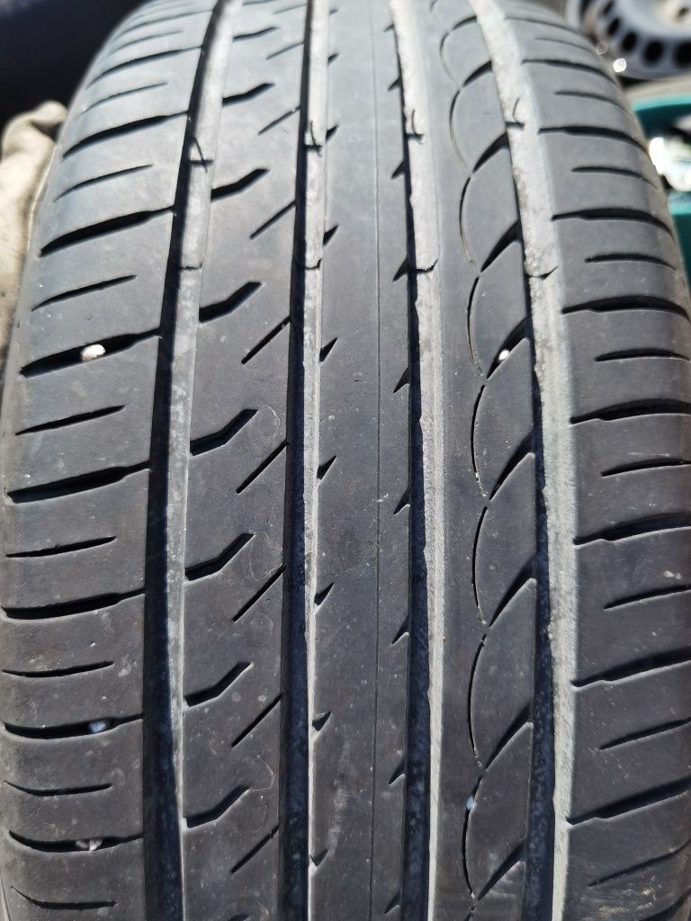 Set 4 jante aliaj 5x100 R17 dotz anvelope vr 205 40 r17