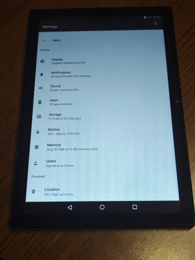 Таблет / Tablet.