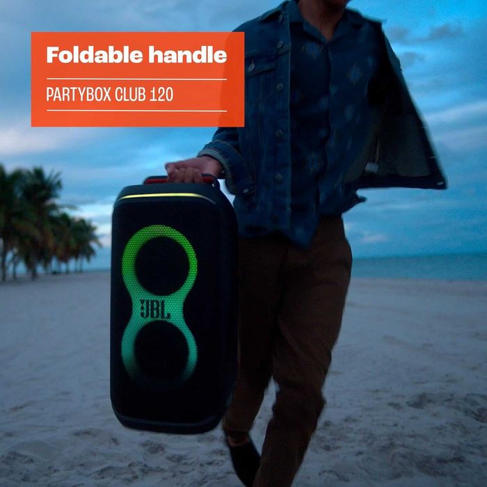 Нова преносима тонколона/аудио система JBL Partybox Club 120 безжична