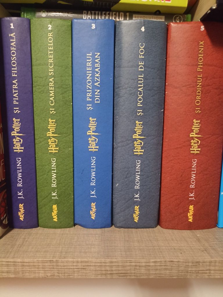 Serie Harry Potter volumele 1-5