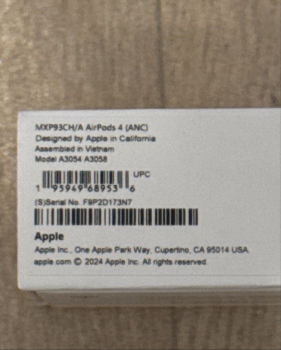 Apple Airpods 4 sigilate