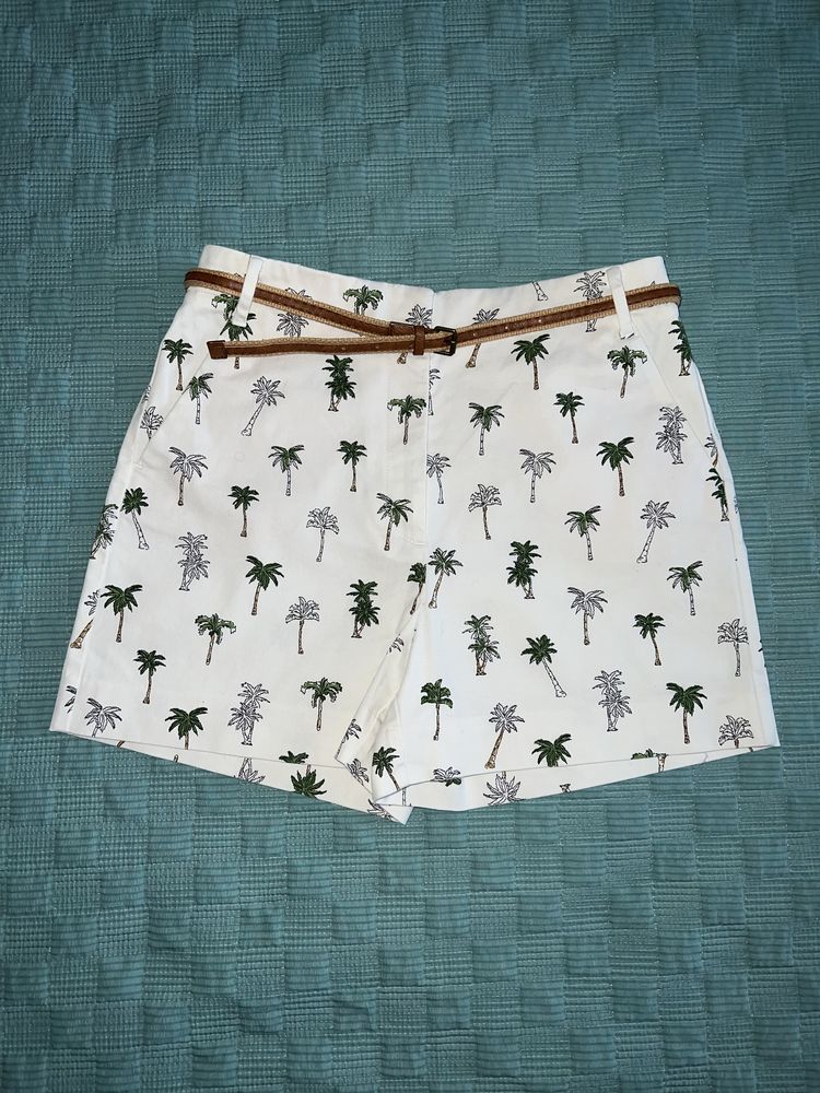 Белые шорты от ZARA
