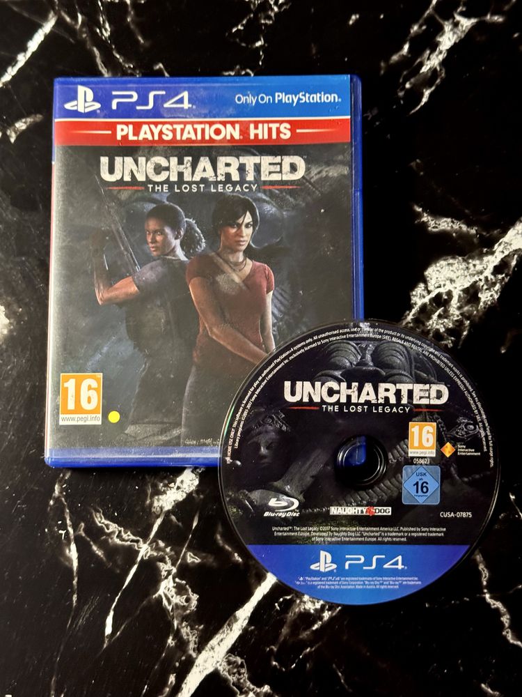 PS4 uncharted lost legacy