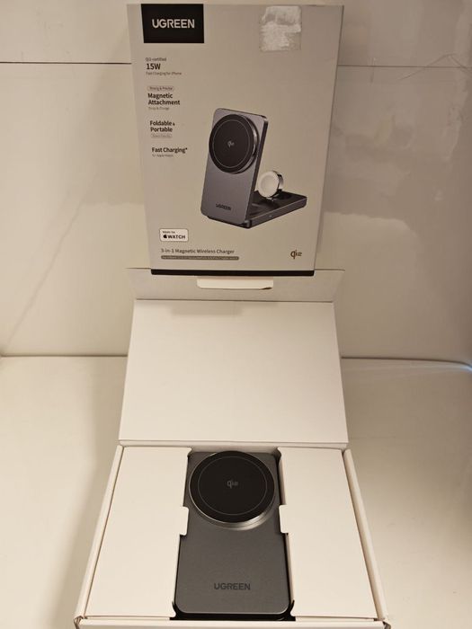 Incărcător Magnetic UGREEN 3-în-1, Cod 78135