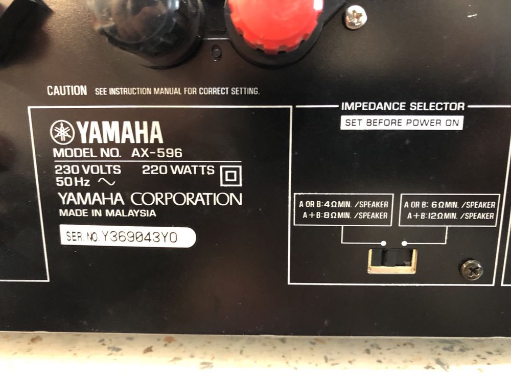 Yamaha AX-596 стерео