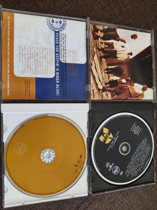 Cd hip-hop Wu-Tang Clan, Ol' Dirty Bastard, Raekwon, Ghostface Killah
