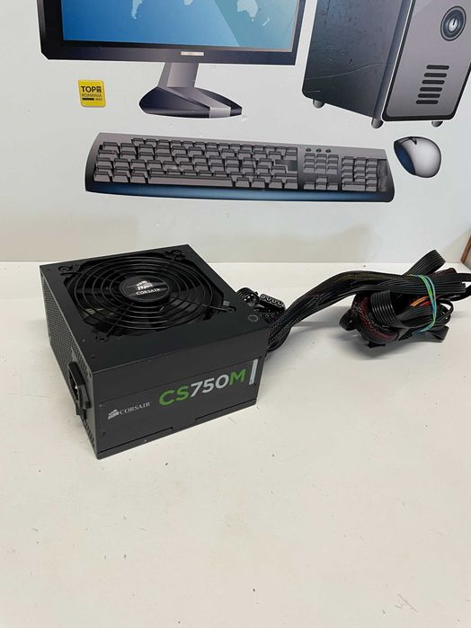 Sursa modulara Corsair CS750M , 80 PLUS, 750W, garantie 6 luni