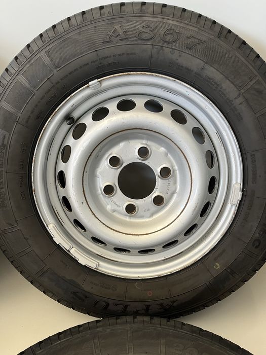 Джанти 16 цола 6х130 за Мерцедес Спринтер с летни гуми 205/75/16C