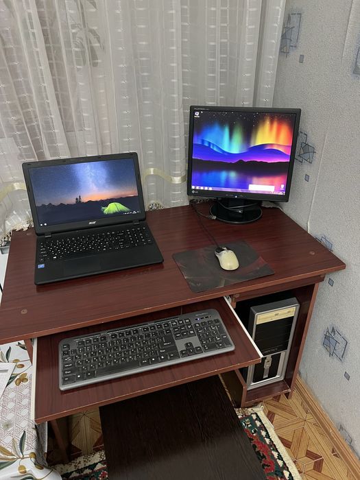 Arzon va ishga yaroqli Kompyuter (LG monitor bilan)