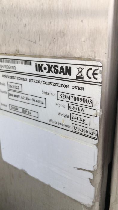 Cuptor gastro UNOX / Cuptor convectie INOXAN Sh/ Plita electica 6Foc /