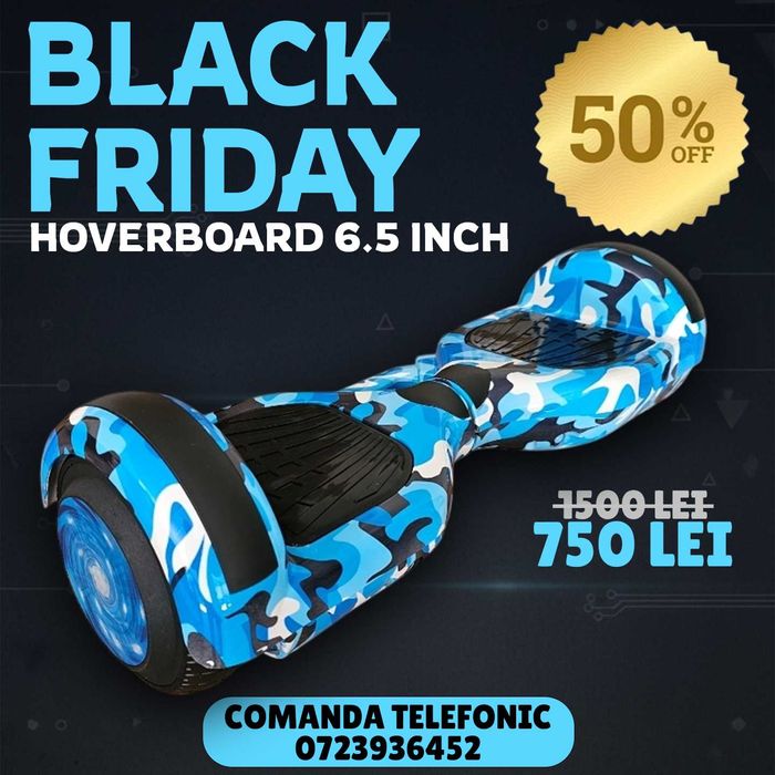 Hoverboard electric 10inch NOU | GARANTIE -50% blackfriday 6.5 /8 inch