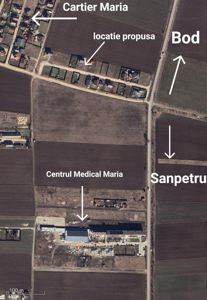 Casa parter intre Sanpetru si Bod