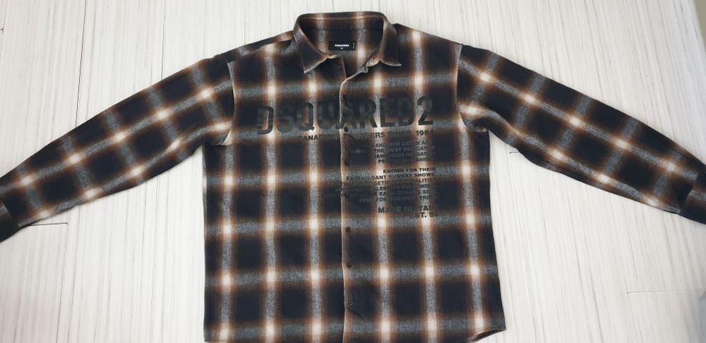 DSQUARED2  Italy / Cotton Oversize  52 - L НОВО! ОРИГИНАЛ! Мъжка Риза