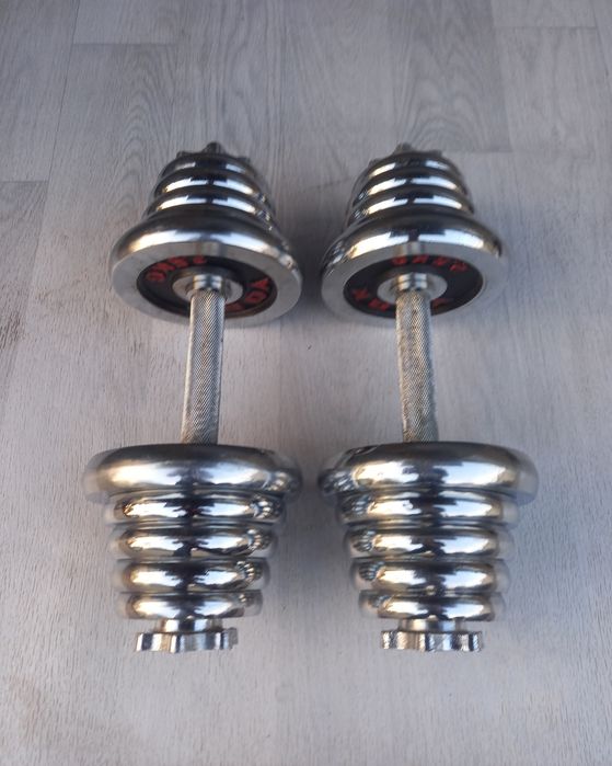 Гантели разборные пара 28кг [14кг+14кг]