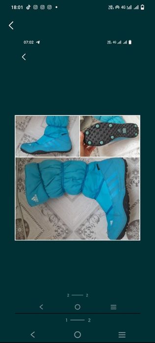 Продам оригинал Адидас и Рибок женскую обувь