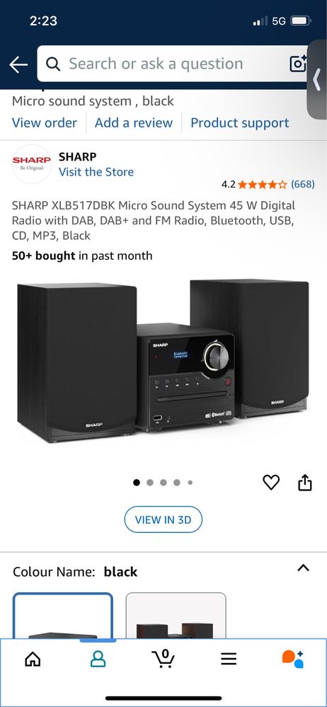 SHARP HI-FI Micro Sistem