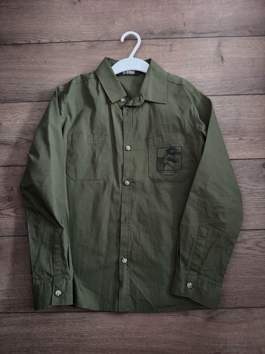 Camasa baieti, casual, 128-134 cm