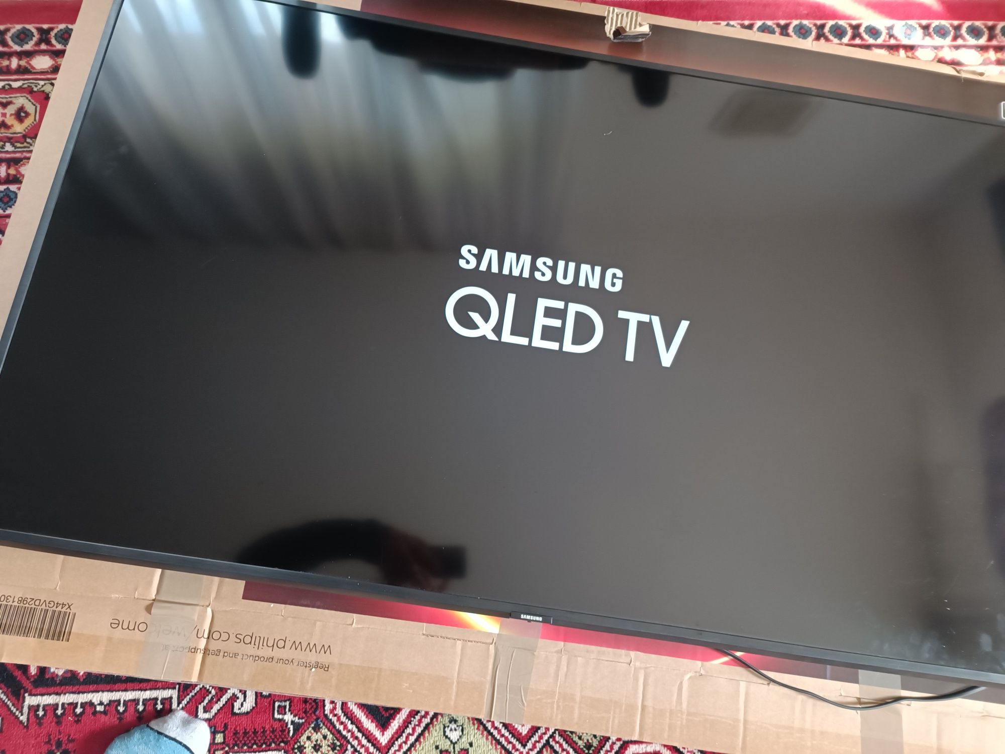 Samsung Qled tv GQ55Q60RGT. Smart 4k