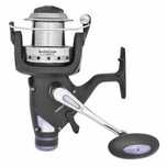Mulineta crap Baracuda Black Widow 80, tambur longcast, baitrunner
