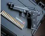 Pistol Airsoft FullMetal=>Co2/SemiAuto Vers 4j TaurusPT92