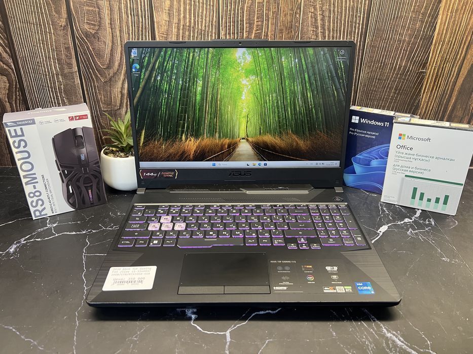 Игровой ноутбук ASUS TUF Gaming F15 | Core i5-10300H | 16GB | GTX1650