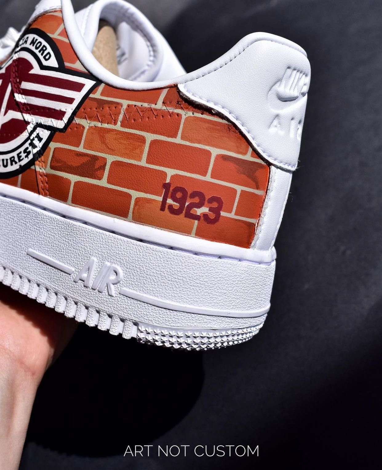 Personalizare încălțăminte, sneakers, Air force, FCSB, Rapid