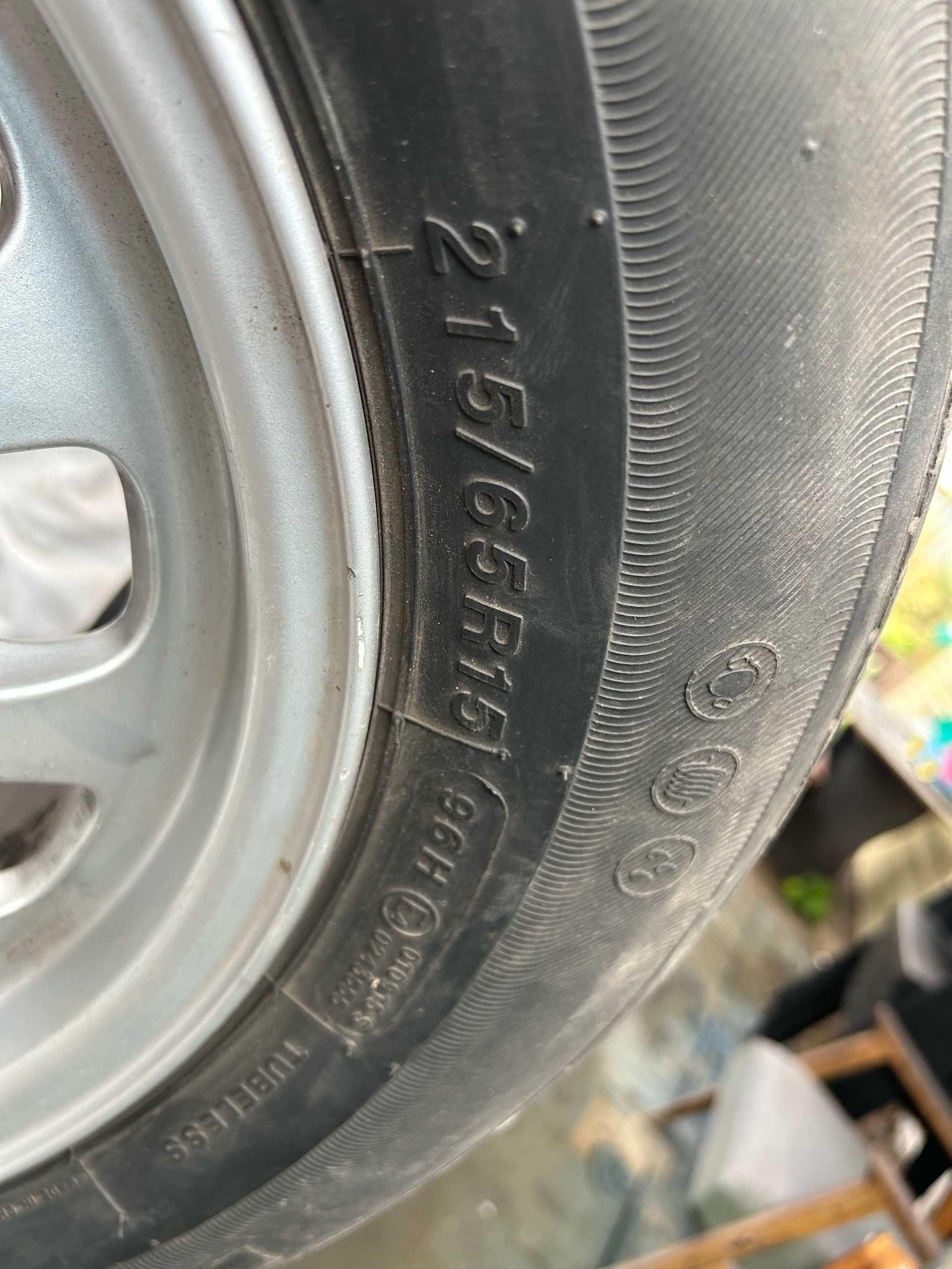 диски с резиной на бмв 5х120 205x65xr15