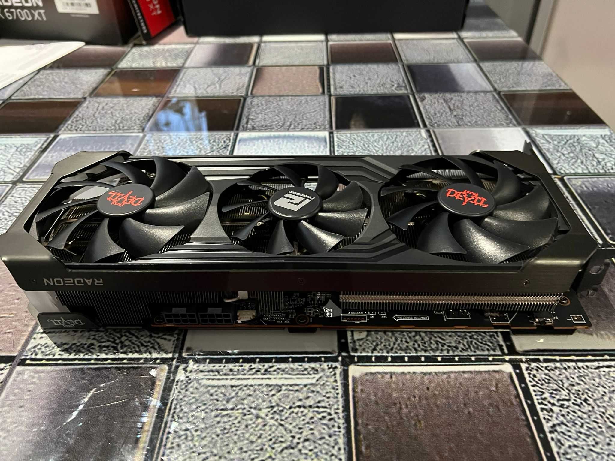 Placa Video AMD Radeon RX 6700 XT 12gb Full box 4K 8K