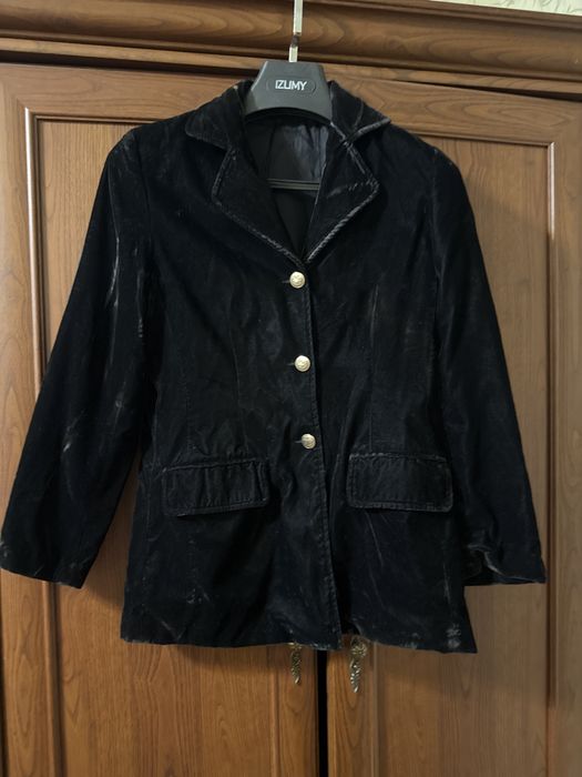 Пиджак женский велюровый