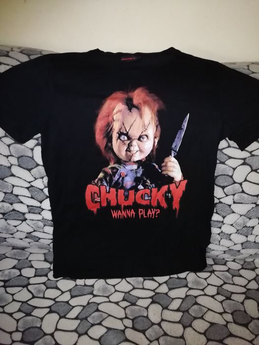 Тениска Chucky wanna play