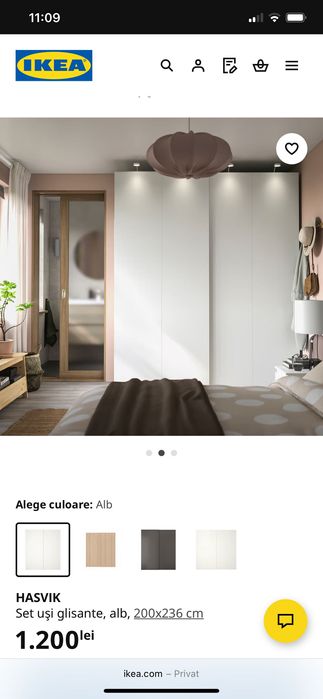 Uși culisante Ikea