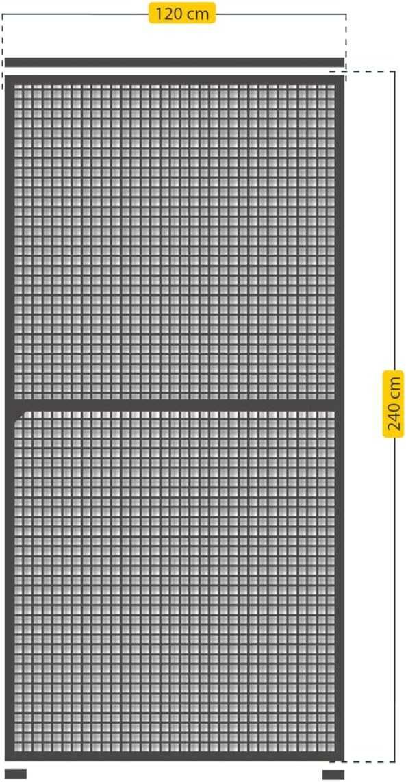 Schellenberg 70073 Plasă glisantă Premium pentru insecte