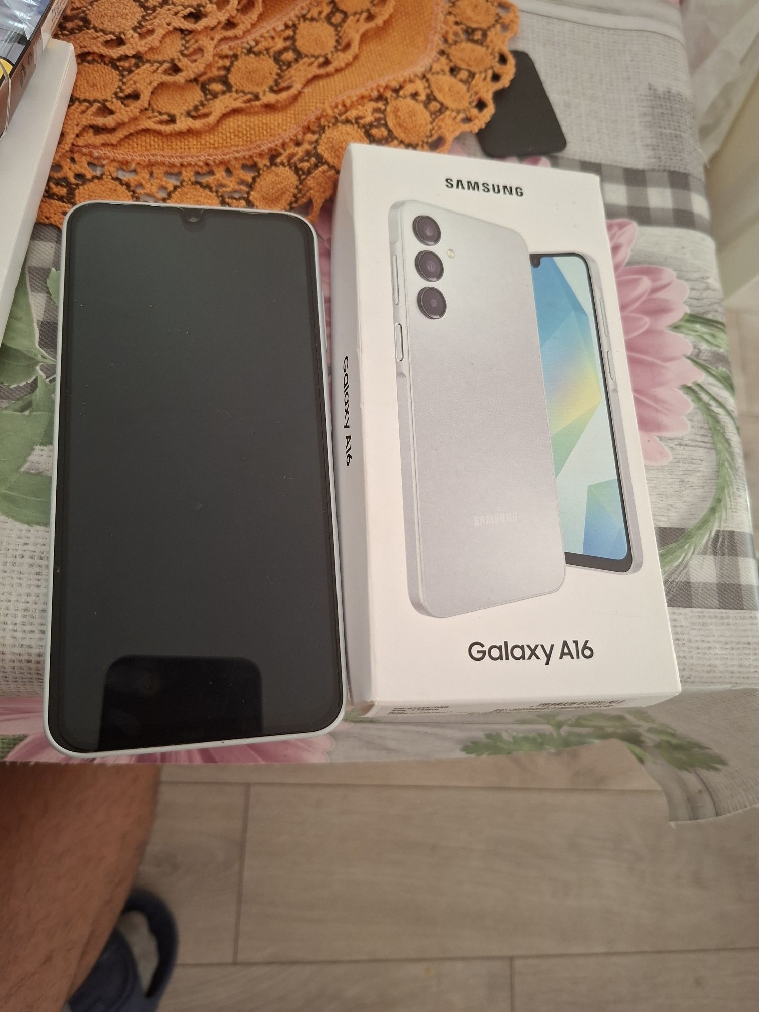 Продавам Смартфон GSM SAMSUNG GALAXY A16 5G A166 BLACK 6.70 ", 128 GB