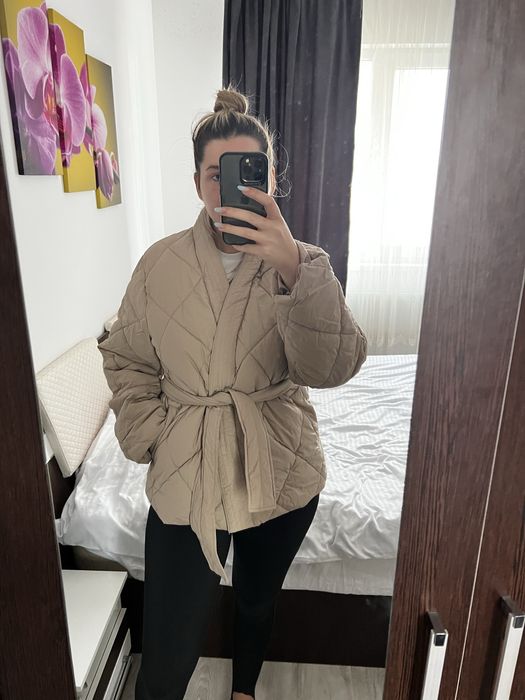 Geaca Pimkie crem , noua cu eticheta , marimea S